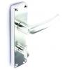 Securit Heavy Duty Aluminium Bathroom Handles Silver 150mm 1 Pair S3073 