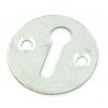 Securit Open Escutcheon Aluminium 30mm 2Pk S3148