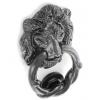 Securit Lion Head Knocker Antique Black 150mm S3324