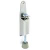 Securit Heavy Duty Aluminium Kick Down Door Stop Silver 125mm S5171 