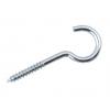 Securit Screw Hooks Zinc Plated 80mm 2Pk S6243