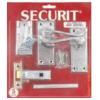 Securit Chrome Plated Scroll Internal Hinges Set DP2701 