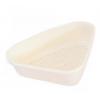 Whitefurze Durable Plastic Corner Drainer Sink Tidy Holder Stand Cream H13ST8 