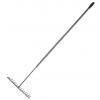 William Faulks Six Flat Teeth Tarmac Rake With Steel Handle Blue 132/AS