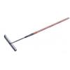 William Faulks 16 Round Teeth Tarmac Rake with Wooden Handle Multicolour 131ASH