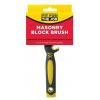 Rodo Fit For The Job Masonry Block Brush Yellow and Black FBBB004