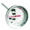 Metaltex Mercury Free Metal Meat Thermometer Silver 298046