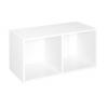 ClosetMaid Cubeicals 2 Cube White Laminate Organiser