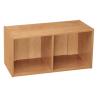 ClosetMaid Cubeicals 2 Cube Alder Laminate Organiser