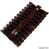 Rawlplug Uno Wall Plug Brown 7mm x 30mm 48Pk 68555