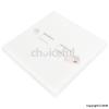 Two Gang Flush Mounted Secondary Telephone Socket White 4/3A 1518