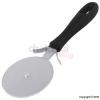 Stainless Steel Pizza Wheel Cutter With Black Grip