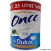 Dulux Once Gloss One Coat Pure brilliant White 1.25-Ltr 5091030