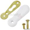 Mozart Ceramic Escutcheons Multicolour 4222SP