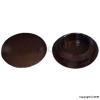 10mm Brown Push-On Screw Covers 20Pk 5013249163103