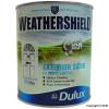 Dulux Weathershield Satin Finish Exterior Paint Pure Brilliant White 750ml 5091521