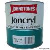 Johnstones Joncryl Acrylic Primer Undercoat Brilliant White 2.5Ltr 301633