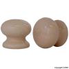 Securit Ceramic Knobs Beige 35mm 2Pk S3572