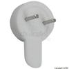 Small Durable Plastic Hardwall Picture Hooks White 6Pk 30688