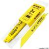 Dewalt Cobalt Steel Metal Cutting Power Saw Blades Yellow 1.4mm x 152mm 5Pk DT2361