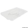 Whitefurze Natural Mini Storage Box Lid Clear 2cm x 21cm x 29cm S01TL800