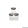 Apollo Glass Canister Clear 0.5 x 12.5 x 8cm 9739